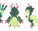 人外キャラクターをデザイン致します 唯一無二のオリジナルキャラクターを制作致します！ イメージ3