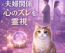 霊視【夫婦関係】今のお二人の“心のズレ”を視ます 即日　言葉にできない違和感・すれ違いの原因を読み解きます イメージ1
