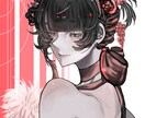 サイズ自由！1枚絵・立ち絵を制作いたします ポップからダークまで.*･ﾟ　.ﾟ･*. イメージ3