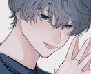 活動者、企業様向け！キャライラスト描きます かっこかわいい男女を描きます！装画、配信画面、歌みたなど イメージ6