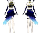 夢の衣装をデザインします 想像を現実に。あなたが求めるお洋服ラフを描く イメージ7