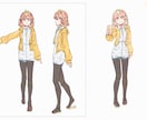 ポップでかわいい美少女イラストお描きします 叙情的で深い物語性と、キャラの実在感を重視したイラストです！ イメージ8