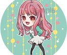 おためし価格設定中！ミニキャラアイコン作成します SNSやブログにポップで可愛いミニキャラアイコンを！ イメージ5