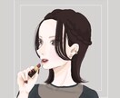 女の子の横顔アイコン描きます SNSのアイコンやプロフィールに使用しませんか？ イメージ2
