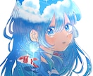 青く透明感のある、印象に残るイラストを描きます 『あなたの思いを、青い世界に。』 イメージ1