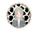 SNS・名刺・グッズに人物のイラストを描きます 可愛い人物単体アイコン描きます★グッズ利用、商用利用もOK！ イメージ6