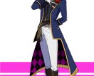 ポップで明るい目を引く全身絵お描きします キャラデザも可能！曖昧なイメージでも形に致します！ イメージ5