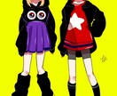 イラストを描きます 彩度の高い絵やパキッとした色塗りがお好きな方にオススメです。 イメージ2