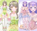 パッと目を惹くときめくようなイラストを制作致します YouTubeや配信用サムネイル、返礼品等描かせて頂きます！ イメージ7