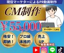 格安・即納！ PR動画・SNSショート広告作ります マーケターの本格的CM Youtube/Instagram イメージ1