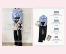 Instagram投稿デザイン作成します 1投稿最大10枚・修正無制限で対応します！canva対応◎ イメージ7