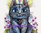 エフィカシーを上げる魂リーディングアート描きます 洗剤意識を書き換え貴方本来の魂をリーディングしながら描きます イメージ9