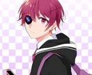 シンプルなアニメ塗りイラスト描きます 背景・服装シンプルものでアニメ塗り風イラストを描きます！ イメージ1