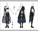 世界観のあるハイクオリティなイラストを制作します ゲーム業界経験を活かした一枚絵、キャラデザ制作 イメージ4