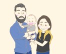 SNSのアイコンにもつかえる似顔絵を描きます アイコンはもちろんプレゼントや名刺に使えます イメージ7