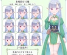 TRPG・ゲーム用｜清楚系美少女の立ち絵制作します TRPG・ゲーム・配信で使える透明感の美少女立ち絵を描きます イメージ3