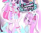 可愛い女の子のイラスト承ります 現役美大生です！4年で時間あるのでスピード納品可能です！ イメージ9