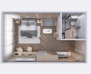 3Dパースで失敗しない家づくりをサポートします マンション・戸建ての内観パースを高品質でご提供します イメージ5