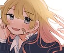 かわいい女の子のSNSアイコン描きます かわいい女の子ならおまかせください！【1週間以内】納品可能！ イメージ1