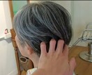 グレイヘアや白髪を主にヘアスタイルのお悩み伺います 白髪や髪の不安にそっと寄り添います イメージ7
