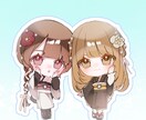 簡易：素敵なイラストお届けします 女の子が得意です！幼女顔〜大人顔までかけます！ イメージ4