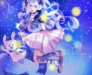 イラスト、 アイコン、似顔絵描きますます かわいいキャラクターのアイコン、イラストなど制作します イメージ1