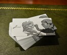 名刺制作承ります 高級紙、箔押し印刷などのワンランク上の名刺で差をつけましょう イメージ1