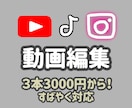 YouTube、TikTokなど動画制作します あなたの目指したい表現を実現　何度でも無料修正できます！ イメージ1