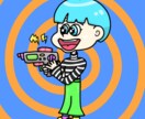 チラシやポップ★カラフルなお顔書きます 世界に一つだけ！可愛い！ポップ！な似顔絵かきます♬.*ﾟ イメージ4