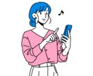 アイコンや挿絵用のイラストを制作します カラーもOK！シンプルで可愛い線画のオリジナルイラスト イメージ3