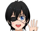 Live2D作成します VTuber用のモデルデザイン&作成 イメージ1