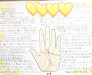 あなただけのハッピーを手のひらから見つけます 自分をもっと好きになる手相鑑定♪かわいい鑑定書付き イメージ3