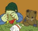 デザイン学部生によるポップなアートを提供します どんなご希望にも添えるようがんばります。 イメージ7