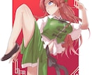 かわいい女の子のイラストを制作します 全身立ち絵・同人誌表紙・動画用など幅広く対応！ イメージ3