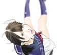 女の子のイラスト描きます アイコンや、ヘッダー。グッズとしても使えます。 イメージ1
