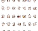 ゆるかわLINEスタンプ制作します キャラクターデザインから納品まで イメージ5