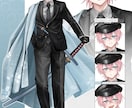 TRPG・グッズ用の立ち絵制作をお受け致します 全身立ち絵4,500円〜お受けいたします！ イメージ7