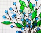 色鮮やかなブルーのかすみ草のスワッグを作ります お部屋に彩りを加えるアレンジフラワー イメージ5