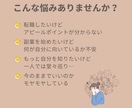 あなたの眠れる才能、60分で覚醒させます 「自分に何ができるか…」その悩みにプロが伴走します イメージ2