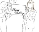 お写真から作成致します お誕生日や結婚式にどうですか？ イメージ4