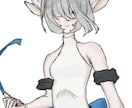 キャラクターの立ち絵を描きます ゲームやSNSの立ち絵に使えます イメージ2