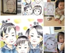 22年の実績!似てる!可愛い!似顔絵描きます 送料込み!プレゼントに記念に喜ばれています イメージ6