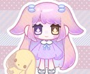 かわいいイラスト作成致します アイコン、サムネ、立ち絵をイメージに合わせたイラスト イメージ2