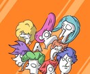 かわいくて誰にもかけないイラストつくります NO似顔絵NO模写 YESアソビ絵 イメージ1