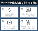 あなたの代わりに魅力的なコンテンツを作ります 手間ゼロ！コンテンツ作成を丸投げOK！ イメージ6