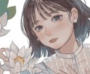 透明感のあるキュートなアイコン描きます アイコン、プレゼントに！人数追加可能！ イメージ4