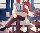 色気と雰囲気のあるイラストを制作します キャラクターの魅力を大切にあなたの理想のイラストを作成します イメージ2