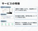デザインデータからLPを高品質にコーディングします BEM設計で保守性の高いコーディングを行います イメージ3