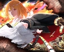 サムネイル等の厚塗りイラストを作成いたします サムネイル・MVイラスト・壁紙 イメージ1