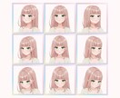 素敵なイラストをモデリングします ぷるぷるの瞳や輪郭線隠しも対応してます イメージ2